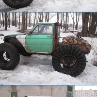 Russian redneck snow quad