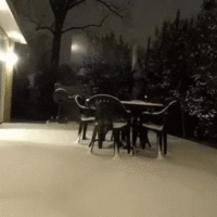 24 hours of snow in 5 seconds