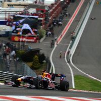 Red Bull F1 car at Spa, Belgium