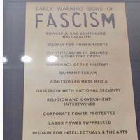 signs of fascism, US holocaust museum