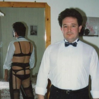 BUSINESS AT THE FRONT PARTY AT THE BACK