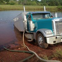 Filling The Water Truck