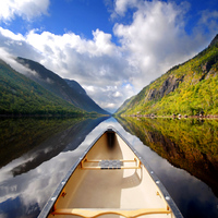 Canoe in Quebec