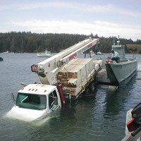 How not to unload the barge