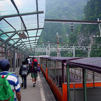 The Kurobe canyon rail -Toyama, Japan 4