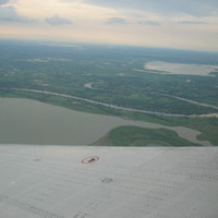 Lagoon and delta of river (mexico 2005)