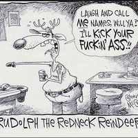 Don't mess with Rudolph!!!!!!!!!!!!!
