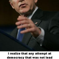 Bush finally tells truth to Iraqi people