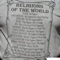Religions shirt...