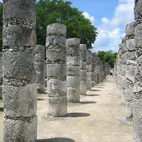 Temple of 1000 Columns, Cichen Itza, Mexico 2005