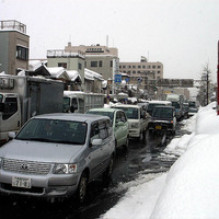 Heavy snow fall - Nagaoka, Jan.6,2006 No.1