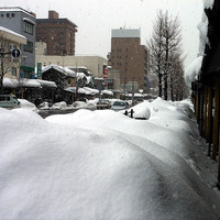 Heavy snow fall - Nagaoka, Jan.6,2006 No.4