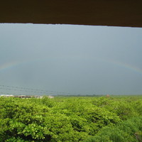 Rainbow, near Tulum, Mexico 2005