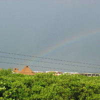 Rainbow, near Tulum, Mexico 2005