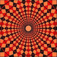 Spiral circles illusion...