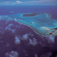Aitutaki Atoll, one of the Cook Islands, Pacific Ocean