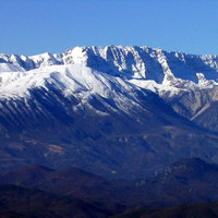 Nemertsika mountain panorama