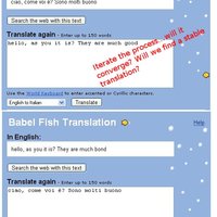 Babelfish translation experiment: incredible!