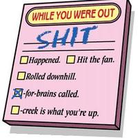 Message pad...