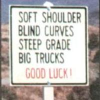 Rough road...