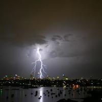 Lightning in Sydney...