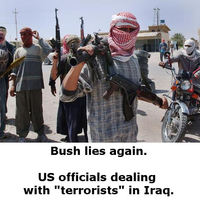 Bush lies again.