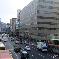 The Street of "Bandai city" -Niigata, Japan