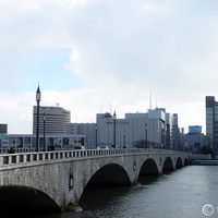 The Bandai bridge (Bandaibashi), Symbol of Niigata city