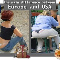 The main difference between Europe and America