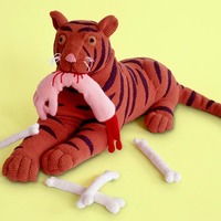 Knitted Tiger (not Paper)