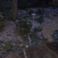 this is the extent of the snow in decatur(atl)