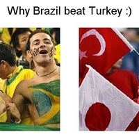 Why did Brazil beat Turkey?