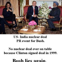 Bush Lies again to the american public