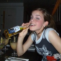 i dont think she is supposed to be drinking