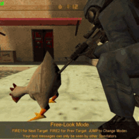A chicken being violated (Counter-Strike)