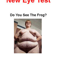 New Eye Test, see the frog?