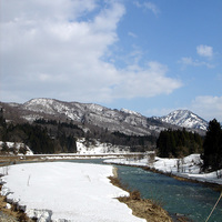 Ikarashi river -Sanjo, Niigata pref, Japan 2