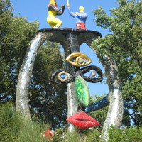The Hierofant (N. De Saint Phalle, Tarots' Garden, Capalbio, Italy 2005)