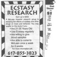 Ecstasy Research