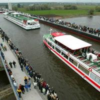 Water Bridge in Germany.... What a feat!