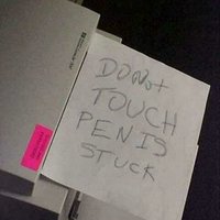 do not touch...
