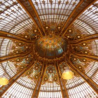 Grand magasin (Paris) : la verrière des galleries Lafayette