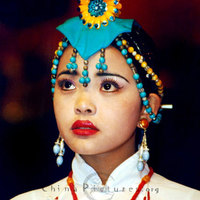 Tibetan Dancing Girl