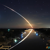 shuttle launch from Jacksonville