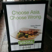 Asian food is wrong