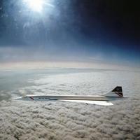 Concorde at Mach 2 (taken by an RAF Tornado)