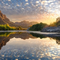 Salt River Sunset by Jake Pineda