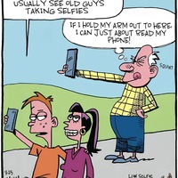 I have to hold it in my face - myopia