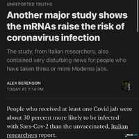 New paper finds more shots correlated with higher risk of infection