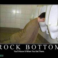 Rock bottom